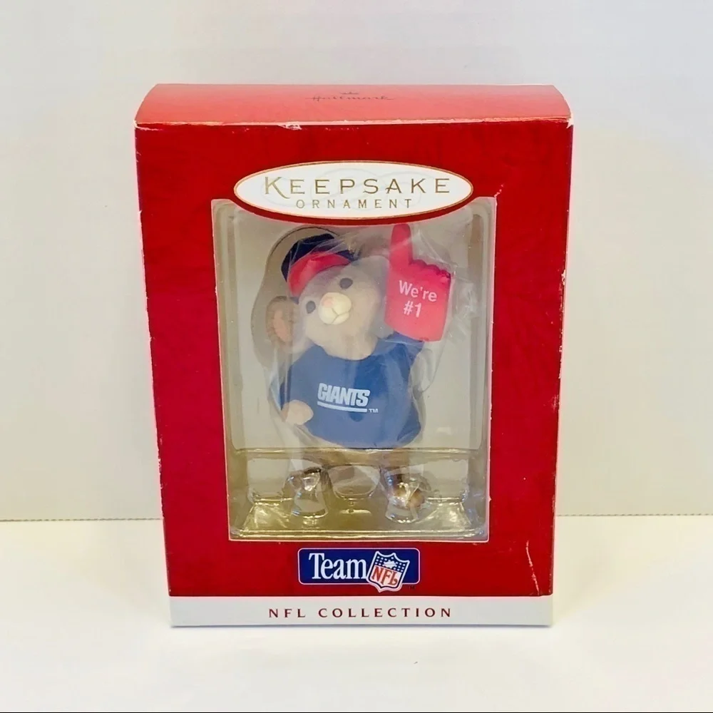 Hallmark 1996 NFL New York Giants Ornament